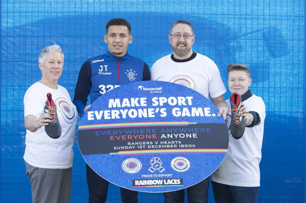 Ibrox Pride: “It has much more power than people will give it credit for, seeing people standing&nbsp;up.”