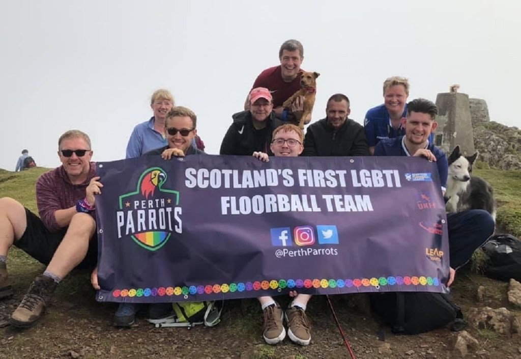 Frazer Robertson: “You don’t reach the top and then stop. You always have to work at it, LGBT+ inclusion in sport is never going to go&nbsp;away.”